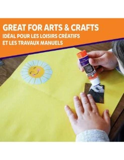 10 Bâtons De Colle Violet Devient Transparent Elmer's -Scolaires Fournitures Magasin 10 batons de colle violet elmer s 4