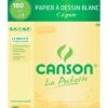 10 Papiers à Dessin Blanc CANSON C à Grain A3 180g 29.7x42cm