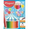 12 Crayons De Couleurs Maped Color'peps Jumbo 2+ 2 12 Crayons De Couleurs Maped Color'peps Jumbo 2+ -Scolaires Fournitures Magasin 12 crayons de couleurs maped color peps jumbo