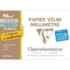 12 Feuilles Papier Vélin Millimétré Clairefontaine + 3 Gratuites 1 12 Feuilles Papier Vélin Millimétré Clairefontaine + 3 Gratuites -Scolaires Fournitures Magasin 12 feuilles papier velin millimetre clairefontaine 3 gratuites