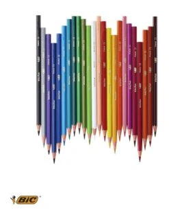 24 Crayons De Couleurs BIC Kids Evolution -Scolaires Fournitures Magasin 24 crayons de couleurs bic kids evolution 3