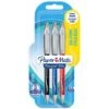 Stylos Paper Mate Flexgrip Elite Par 3 -Scolaires Fournitures Magasin 3 stylos bille paper mate flexgrip elite