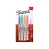 Marqueurs Permanents SHARPIE Pastel Pointe Fine -Scolaires Fournitures Magasin 4 marqueurs permanents pastel a pointe fine sharpie