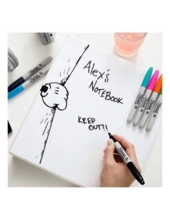 Marqueurs Permanents SHARPIE Pastel Pointe Fine -Scolaires Fournitures Magasin 4 marqueurs permanents pastel a pointe fine sharpie 5