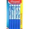 5 Feutres Effaçables Bleu Maped Pour Ardoise Ou Tableau Blanc 1 5 Feutres Effaçables Bleu Maped Pour Ardoise Ou Tableau Blanc -Scolaires Fournitures Magasin 5 feutres effacables bleu pour tableaux blancs maped