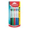 5 Feutres Effaçables Maped Pour Ardoise Ou Tableau Blanc -Scolaires Fournitures Magasin 5 feutres effacables maped pour tableaux blancs