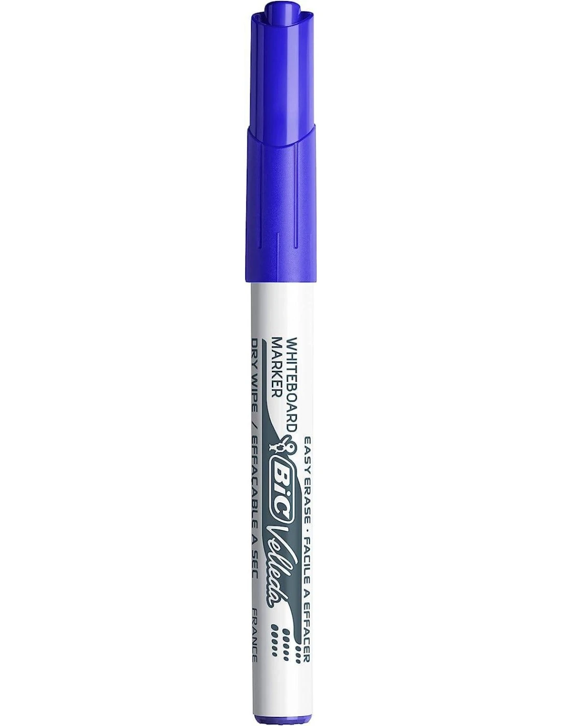 Bic 5 Feutres Velleda Effaçable Bleu Pointe Moyenne 4 Bic 5 Feutres Velleda Effaçable Bleu Pointe Moyenne – Image 2
