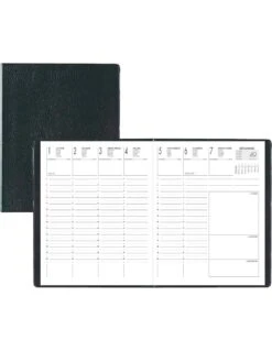 Agenda LECAS Année Civil 2025 Noir 21x29.7 Cm -Scolaires Fournitures Magasin agenda civil 2025 lecas noir 21x297 cm 4