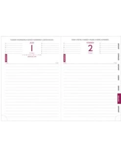 Scolaires Fournitures Magasin -Scolaires Fournitures Magasin agenda exacompta journal noir 12 x 17 cm journalier 1