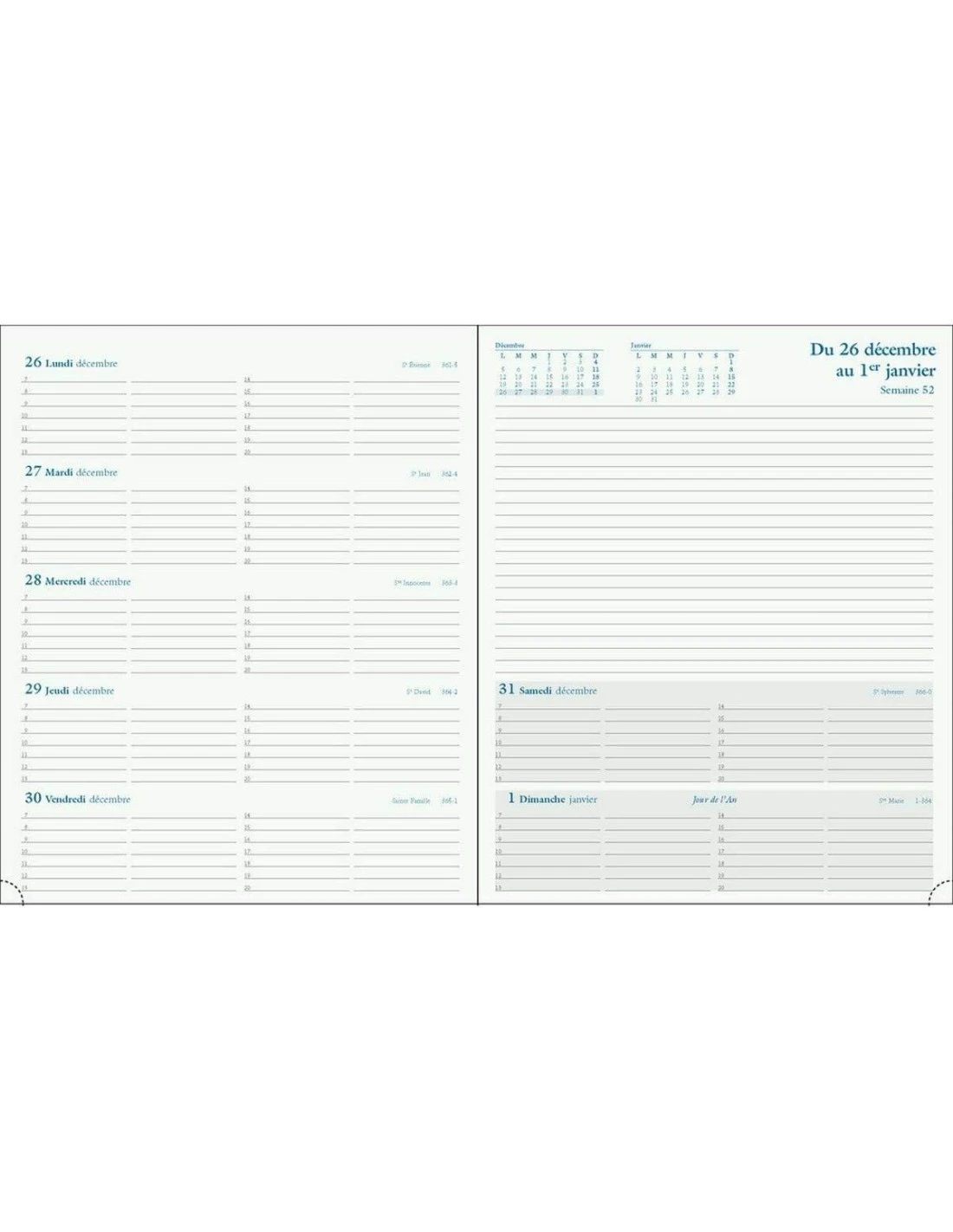 Agenda Exacompta Semainier Espace 22 Barbara Noir 18 X 22 Cm 2025 5 Agenda Exacompta Semainier Espace 22 Barbara Noir 18 X 22 Cm 2025 – Image 3