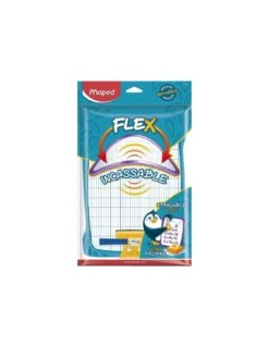 Ardoise Flex Incassable MAPED Chiffonette + Feutre Inclus