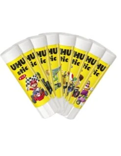 UHU® 24 Batons De Colle UHU 8,2 Gr Mario Kart -Scolaires Fournitures Magasin baton de colle uhu 82 gr mario kart 6