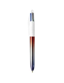 BIC 4 Couleurs Gradient Bleu Blanc Rouge