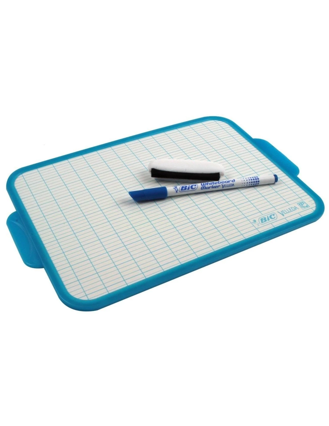 Bic Ardoise Velleda Double Face + Feutre Bleu 4 Bic Ardoise Velleda Double Face + Feutre Bleu – Image 2