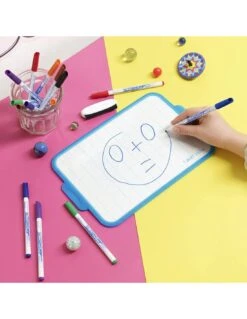 Bic Ardoise Velleda Double Face + Feutre Bleu 14 Bic Ardoise Velleda Double Face + Feutre Bleu -Scolaires Fournitures Magasin bic ardoise velleda double face feutre bleu 4