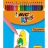 18 Crayons De Couleurs BIC Kids Tropicolors -Scolaires Fournitures Magasin bic etui de 18 crayons de couleurs kids tropicolors