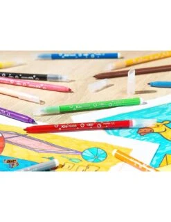 Feutres De Coloriage BIC KIDS Couleur X 24 8 Feutres De Coloriage BIC KIDS Couleur X 24 -Scolaires Fournitures Magasin bic kids etui de 24 feutres de coloriage kid couleur 1