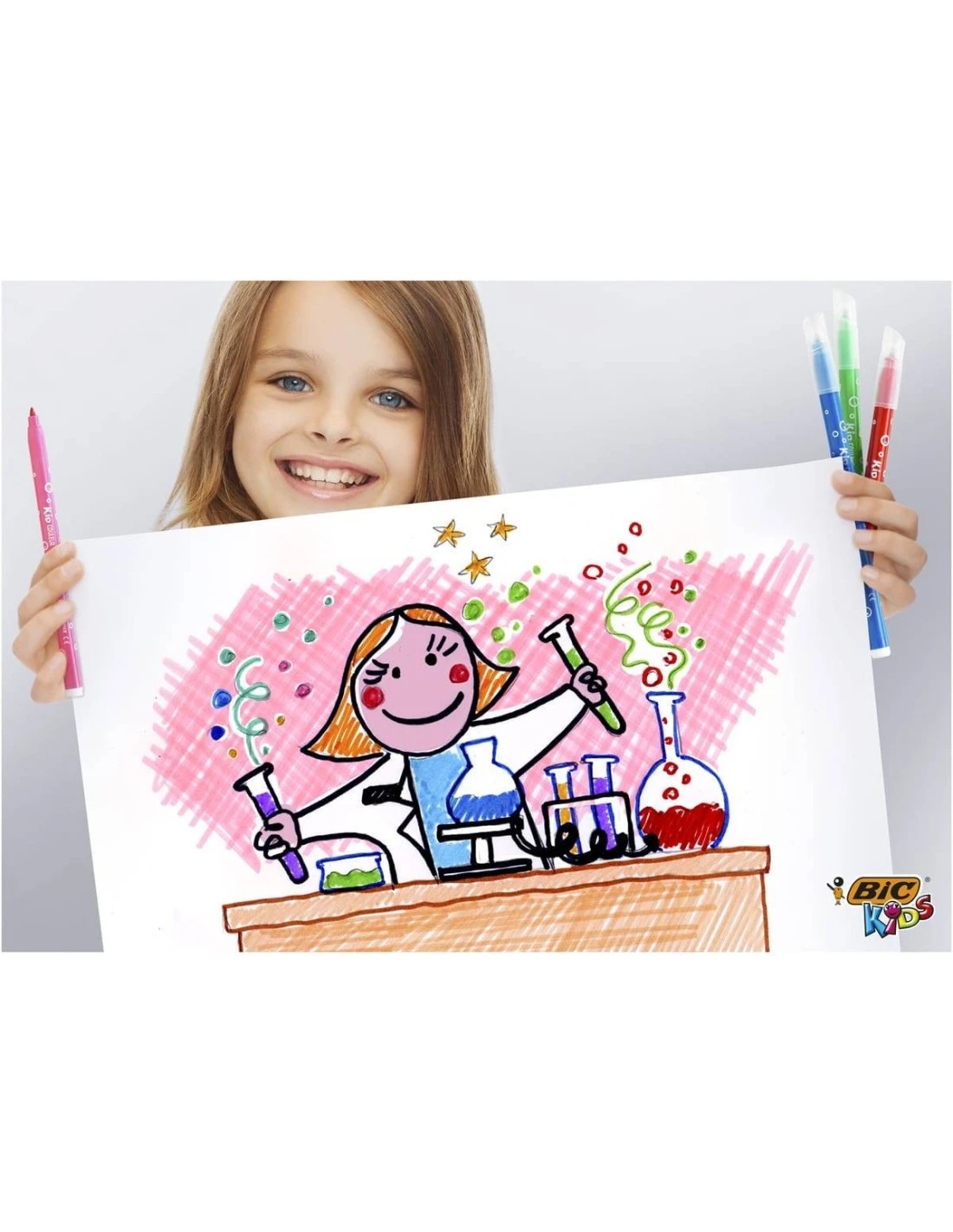 Feutres De Coloriage BIC KIDS Couleur X 24 5 Feutres De Coloriage BIC KIDS Couleur X 24 – Image 3