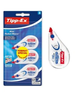 Tipp-Ex Lot De 3 Correcteurs Mini Pocket Mouse