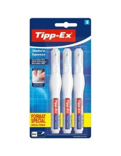 3 Correcteurs Tipp-Ex Shake'n Squeeze 8 Ml