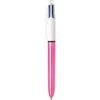 Stylo BIC 4 Couleurs Shine Rose -Scolaires Fournitures Magasin bic stylo 4 couleurs shine rose