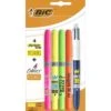 Surligneur BIC Highlighter Grip + Stylo 4 Couleurs Who's The Boss ? -Scolaires Fournitures Magasin bic surligneur highlighter grip message stylo couleur who s the boss