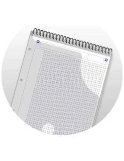 Bloc-Notes Oxford EasyNotes Spirales Format A4+ 160 Pages Grands Carreaux Seyès Polypro -Scolaires Fournitures Magasin bloc notes oxford easynotes spirales format a4 160 pages grands carreaux polypro 7