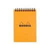 Bloc Rhodia Spirale N°13 Orange 5x5 - 80 Feuillets - 10,5x14,8 Cm -Scolaires Fournitures Magasin bloc rhodia spirale n 13 orange 5x5 80 feuillets