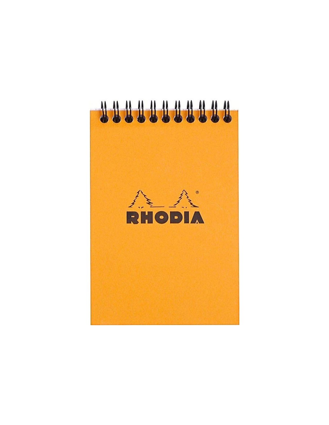 Bloc Rhodia Spirale N°13 Orange 5x5 - 80 Feuillets - 10,5x14,8 Cm 3 Bloc Rhodia Spirale N°13 Orange 5x5 - 80 Feuillets - 10,5x14,8 Cm