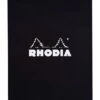 Bloc Rhodia Spirale N°16 Dot Pad Noir 14,8x21 Cm -Scolaires Fournitures Magasin bloc rhodia spirale n 16 dot pad noir