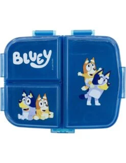 Bluey Boîte à Gouter Avec 4 Compartiments