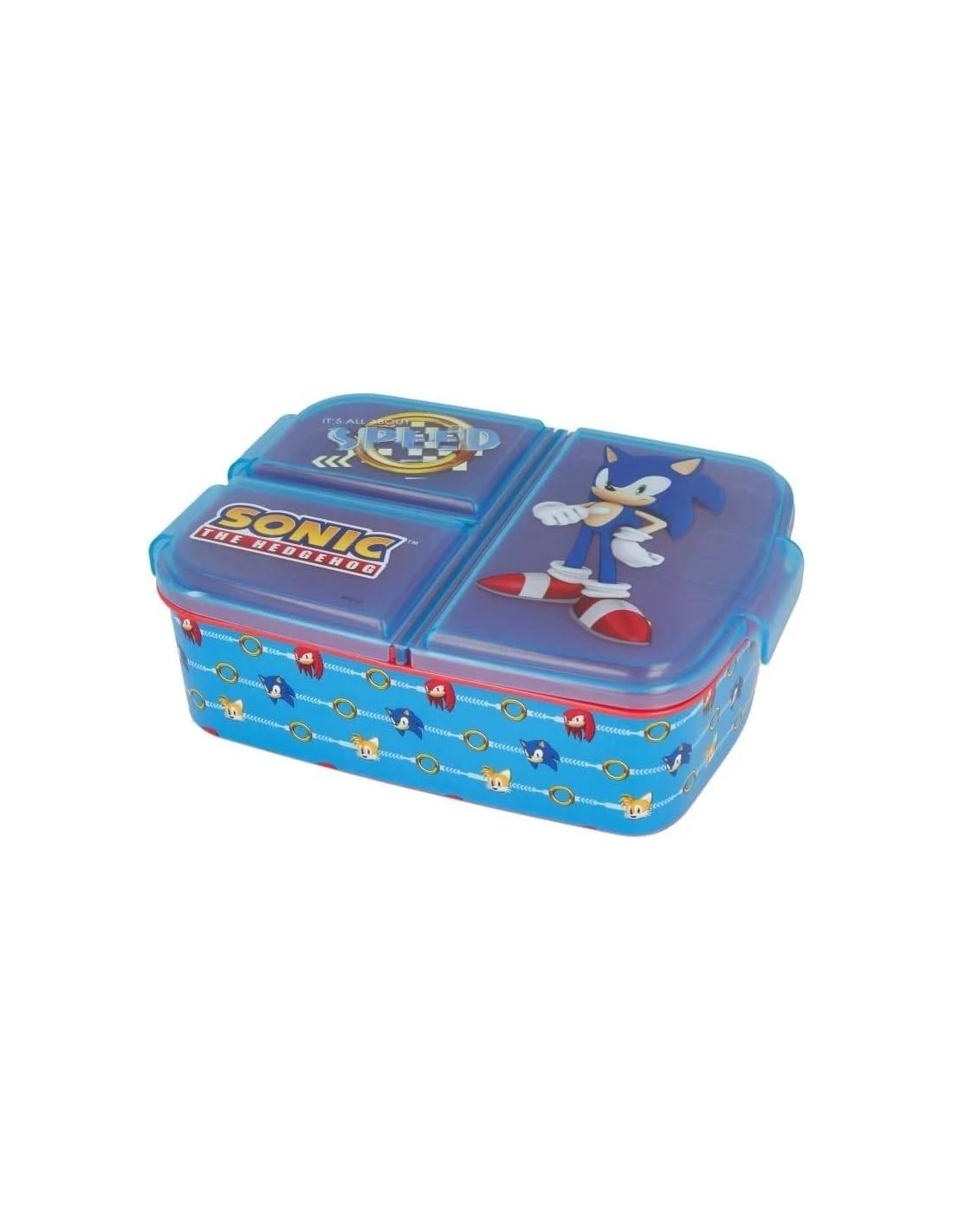 Boite à Gouter Sonic Avec 4 Compartiments 6 Boite à Gouter Sonic Avec 4 Compartiments – Image 4