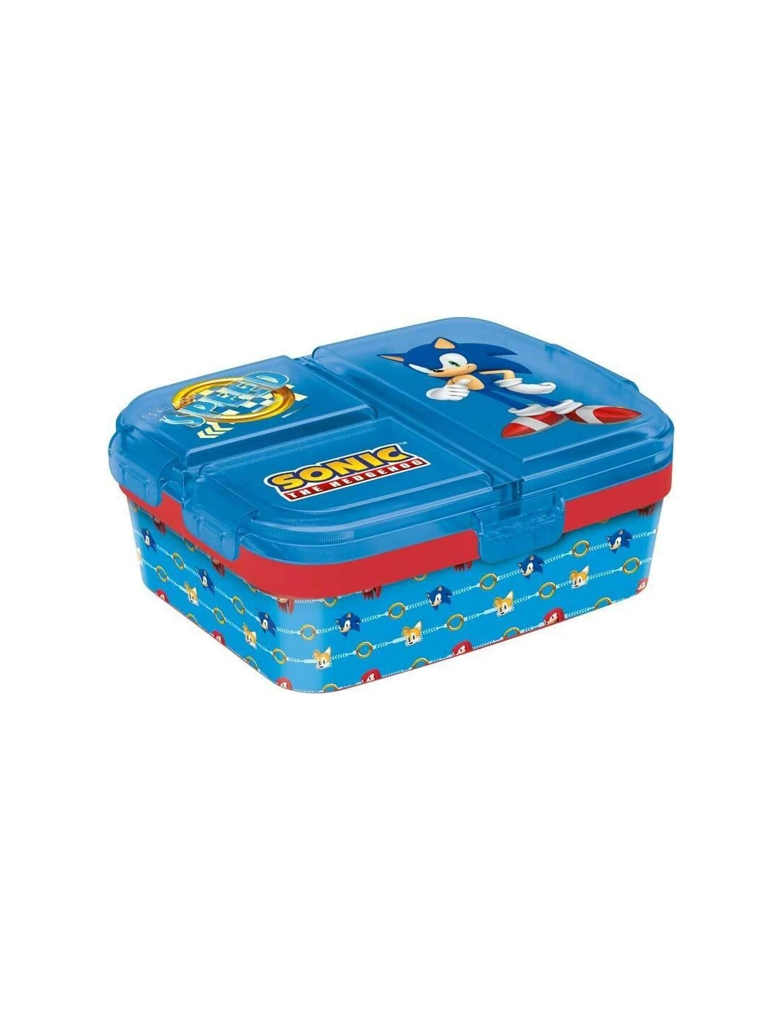 Boite à Gouter Sonic Avec 4 Compartiments 7 Boite à Gouter Sonic Avec 4 Compartiments – Image 5