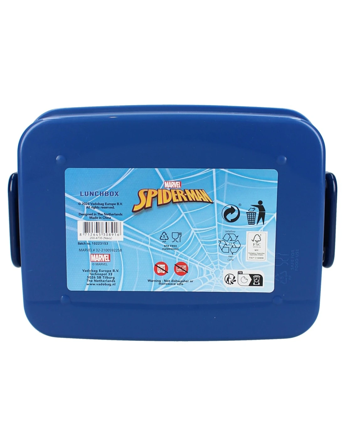 Spiderman Boîte à Goûter Spider-Man Let's Eat! 5 Spiderman Boîte à Goûter Spider-Man Let's Eat! – Image 3