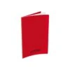 Cahier 24x32 CONQUERANT Rouge Polypro Séyès 192p