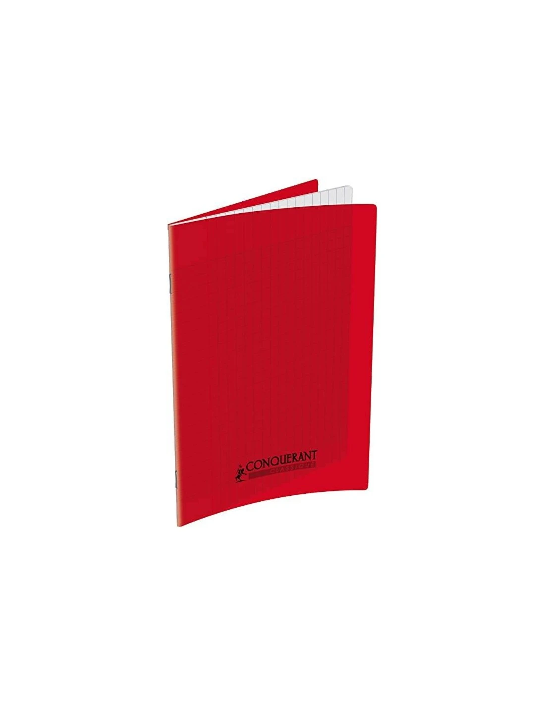 Cahier Conquerant 24x32 Cm 140 Pages Rouge Grand Carreaux Polypro 3 Cahier Conquerant 24x32 Cm 140 Pages Rouge Grand Carreaux Polypro
