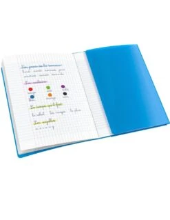 Cahier CONQUERANT à Rabats Bleu 24 X 32 Cm 96p Seyès -Scolaires Fournitures Magasin cahier conquerant classique a rabats bleu 24 x 32 cm 96p 2