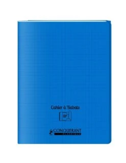 Cahier CONQUERANT à Rabats Bleu 24 X 32 Cm 96p Seyès