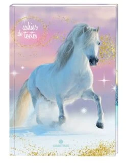 Cahier De Textes Cheval Blanc Oberthur
