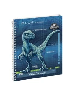Cahier De Textes Jurassic World Blue