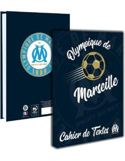 Cahier De Textes OM Olympique De Marseille 15 X 21 Cm