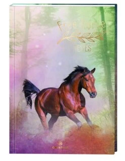 Cahier De Textes Rigide Cheval Color
