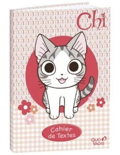 Cahier De Textes Souple Chi Vichy Rose - 15 X 21 Cm