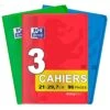 Cahier EasyBook Oxford A4 - 96 P - Seyès Couleurs Assortis - Lot De 3 -Scolaires Fournitures Magasin cahier easybook oxford a4 96 p seyes couleurs assortis