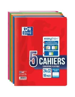 5 Cahiers à Rabat Oxford Easybook 24x32 96 Pages Séyès