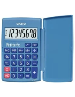 Calculatrice CASIO Petite Fx Ecole Primaire Bleu