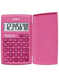 Calculatrice CASIO Petite Fx Ecole Primaire Rose
