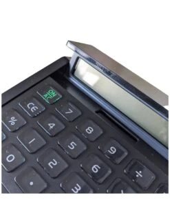 Calculatrice De Bureau Solaire Noir -Scolaires Fournitures Magasin calculatrice de bureau solaire noir 2