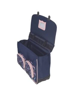 Cartable 2 Boucles Tann's Toucan Assya Bleu Marine 35 Cm -Scolaires Fournitures Magasin cartable 35 cm 2 boucles tann s les fantaisies assya bleu marine 2