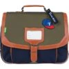 Cartable 35 Cm Tann's Axel Kaki/Bleu 2 Cartable 35 Cm Tann's Axel Kaki/Bleu -Scolaires Fournitures Magasin cartable 35 cm tann s axel kaki bleu